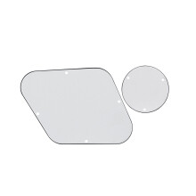 Professional Grade Acrylic Pickguards for-white black and whit