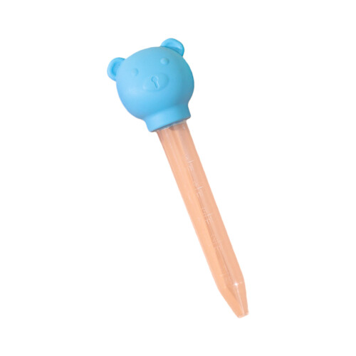 Distributeur de liquide pour bébé, pointe d'alimentation en-Bleu