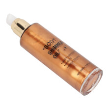Goldbraun 100 ml Körper-Highlighter-Öl – Glitzer