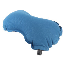 Sponge Filled Compact Travel Pillow Blue