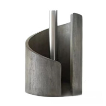 (Gray)Holz Flach Spirale Design Deko Aufbewahrungsbox Taschentuch Halter für Küchentheke Schlafzimmer und Bad