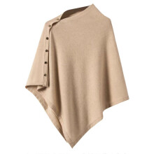 Damessjaalcapes Schuine gespen Verbetering voor-khaki