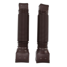 Flexible Downspout Extender, 20-59in, Brown