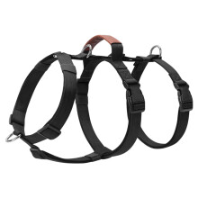 Dog Harness Vest Training Harnesses Strong Heavy Duty-Black L