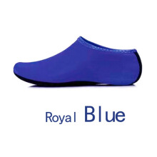 (Royal Blue,XXL(42-43)Foot Length=26cm)Schnelltrocknende Aqua Socken Wasserschuhe Strand Surfen Schwimmen rutschfester Neoprenanzug