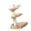 Infant Standing Bath Helper Secure Grip-coffee with stool 1