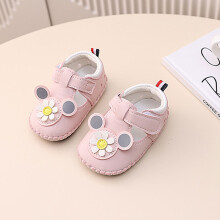 (Pink,13)Säugling Kleinkind Schuhe mit weichem Lederboden Cartoon Muster für Unisex Geschenke Baby