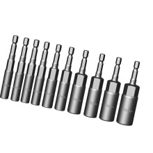 Power Steckschlüssel-Bohrer-Set,-10-teiliges Set