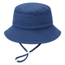 Breathable Baby Cotton Hat Stylish And Functional-Navy Blue S