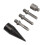 5Pcs Heavy Duty Firewood Splitting DrillBit 1