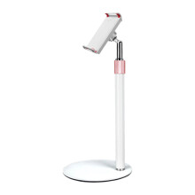 Flexible Height Adjustable Monitor Holder-White 12 to 18.5cm
