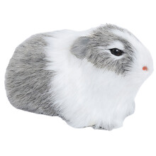 Lovely Realistic Hamster Figure Safe Plastic Faux Furs-0978GW
