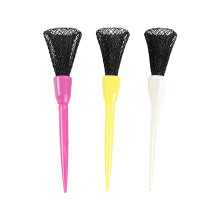 3Pcs/pack Shock Resistant Golf Tees-Yellow and white pow 73mm
