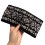 Jacquard gebreide haarband, elastische hoofdbanden,-Zwart 1