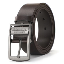 Adjustable Waist Belt Simple Design PU Leather Pin-130cm 4