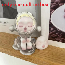 (Temperature)Figurines jouets tendance Skullpanda PVC adaptées aux fans d'anime et aux collectionneurs de cadeaux