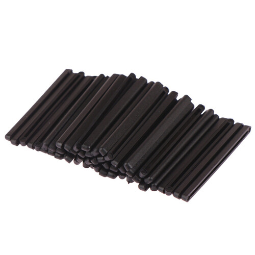 50Pcs NonSlip Pet Clippers Blade Guide Replacement 35mm-Black