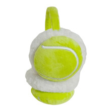 Lovely Plush Ear Protectors Basketball Theme Winter Sport-Green