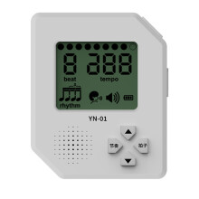 Métronome fonctionnant sur batterie pour des routines-Blanc