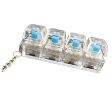 Clavier Ă 4 boutons lumineux LED, outil anti-Stress pour-Clair