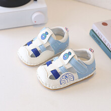 (Blue,14)Kleinkind Baby Schuhe mit atmungsaktivem Material Antirutsch Design für Sommer und Frühling