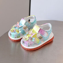 (Purple,17)Mädchen Baby Sommer Schuhe mit Schlaufenverschluss für Kleinkind Spielzeit Geschenk Mode