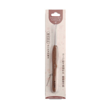 Stainless Steel Crochet Hook Ergonomic Grip Wooden-Kstyle