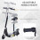 Electric scooter for children, for ages 7-12,Black 5