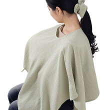 Soft and Absorbent Cotton Nursing Towel Leak Proof Design-Green