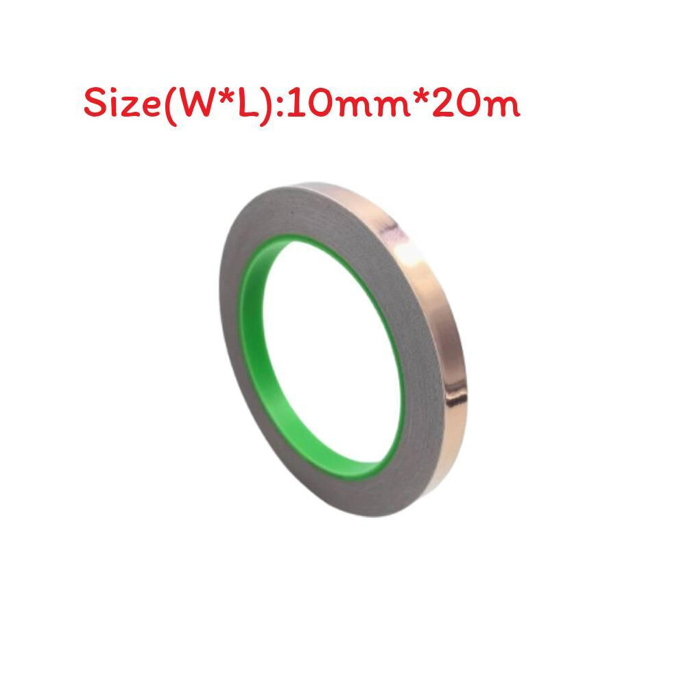 (10 Mm) Copper Against Tape Snails 20M Selfadhesive Doublesided Conductive Shielding Snail Protection Tape 694765472204
