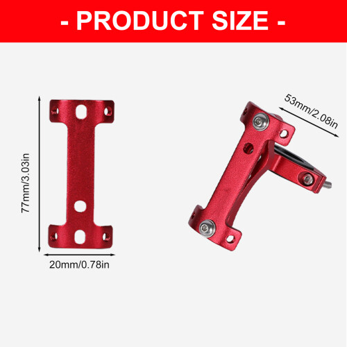 Adaptateur de support d'extension de porte-bouteille-argent 2
