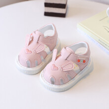 (Pink,16)Scarpe da bambino traspiranti con funzione sonaglio e chiusura a nastro magico per bambine bambino