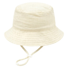 Soft And Breathable Cotton Baby Sun Hat Infants-Beige XS