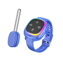 Draadloze bedplassen-monitorband met hoge gevoeligheid en-Blauw