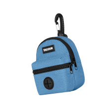 Dog Poops Bag Dispenser Portable Dogs Walking-Denimblue