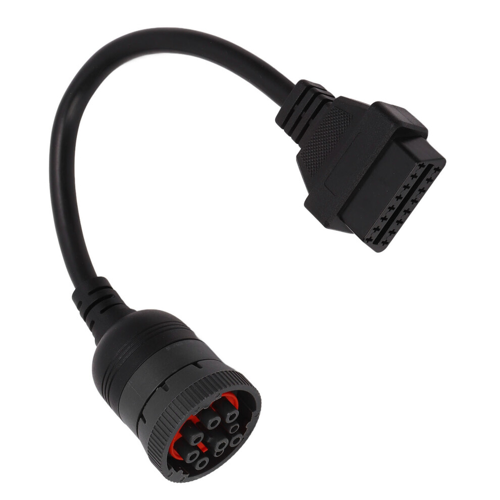 Heavy Duty 9 Pin To Obd2 J1939 Adapter Cable 7444352390274