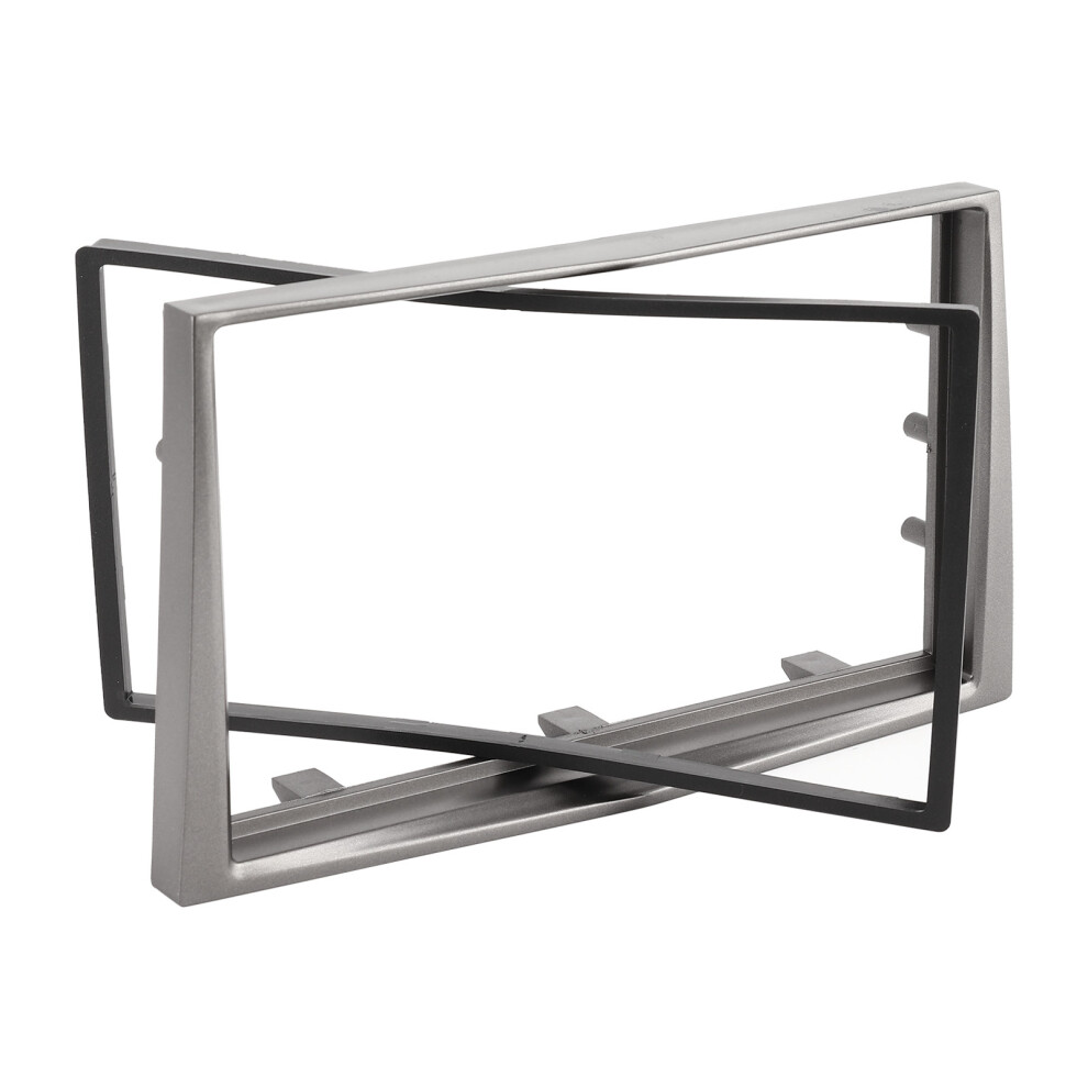 2Din Radio Fascia For Opel 2006+ Silver/Grey 7444352390687