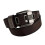 Ceinture en toile avec fermoir à épingle Accent-120cm Café 1