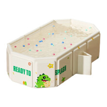 Rutschfeste, zusammenklappbare Babybadewanne mit PVC-Boden-C