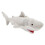 Tiny Plush Keychain Furry Pendant Construction For-Light Grey 1