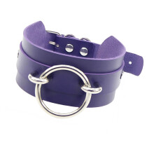 Collier réglable à la mode avec sécurité pour différents-Violet
