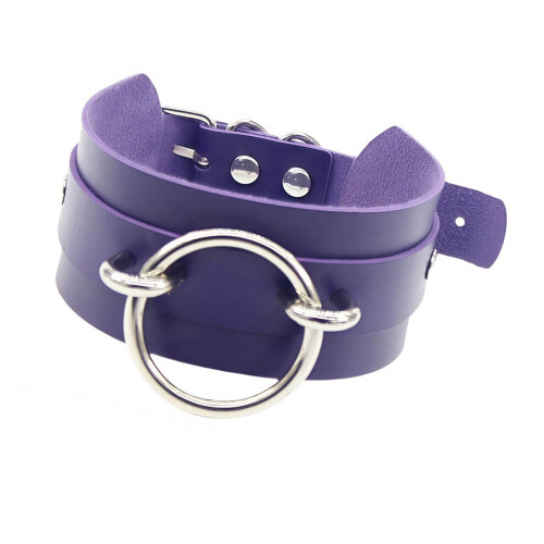 Collier réglable à la mode avec sécurité pour différents-Violet