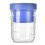 Picnics and Camping Glass Salad Jar Fruit Container with-Blue 1