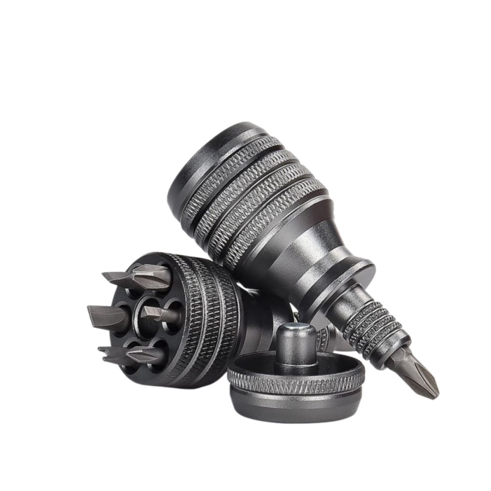 7-In-1 Mini Titanium Screwdriver, 1/4 Inch Magnetic Torx Bit Repair Tool Kit For Precision Repairs 9172985665480