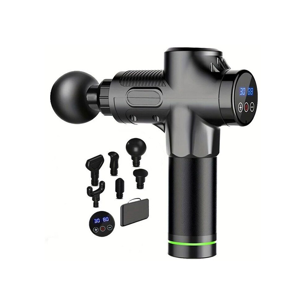 Electric Massage Gun, 30 Speed Levels, Quiet Deep Tissue Muscle Relief for Relaxation and Recovery