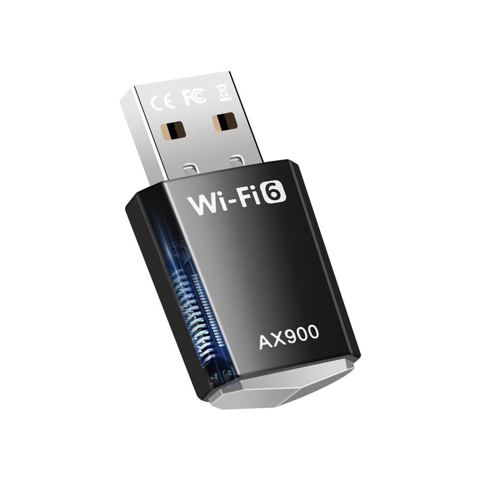 Dual Band Wifi 6 Ax900 Usb Adapter 2.4Ghz 5.8Ghz With Mu Mimo And Wpa3 For Pc Up To 900 Mbps 9148293725673