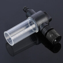 (Black)Pulverizador de espuma Fast Connect con boquilla de plástico para riego y limpieza de jardín coche