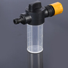 (Yellow)Pulverizador de espuma Fast Connect con boquilla de plástico para riego y limpieza de jardín coche