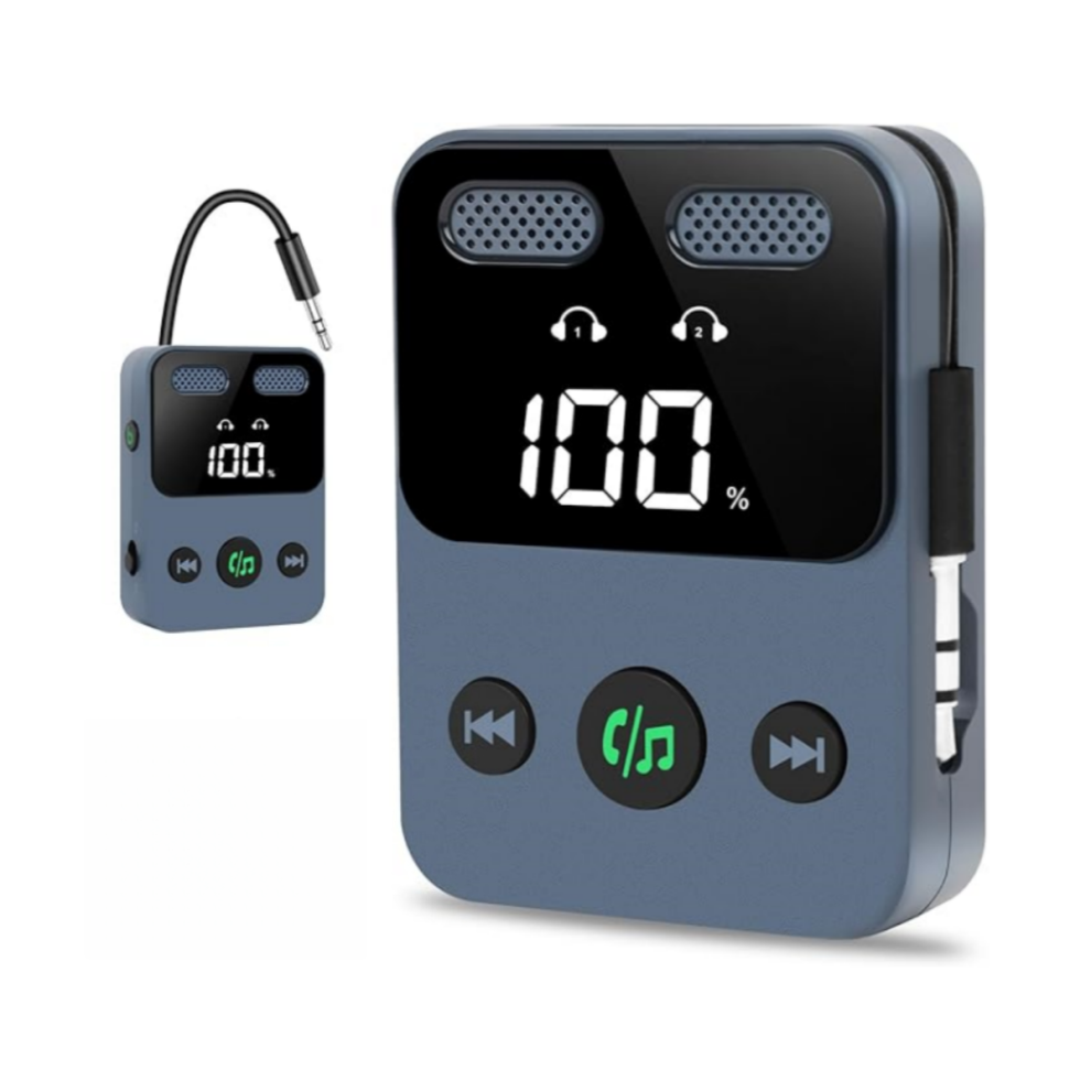 Bluetooth 5.3 2-In-1 Aux Bluetooth Transmitter And Receiver, 3.5Mm Adapter For Airplane Tv And Home Audio 9148293726823