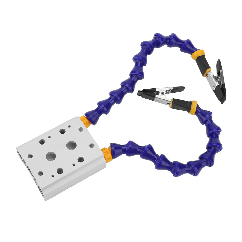 Flexible Arm Soldering Helper 2 Clips